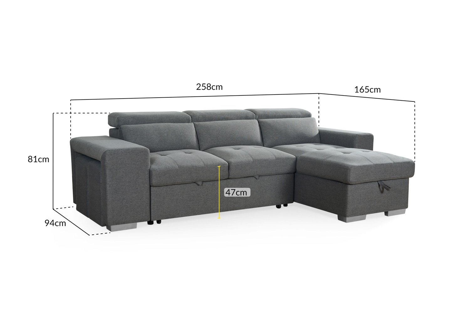 Artemis Sofabed Universal Corner - Image 7
