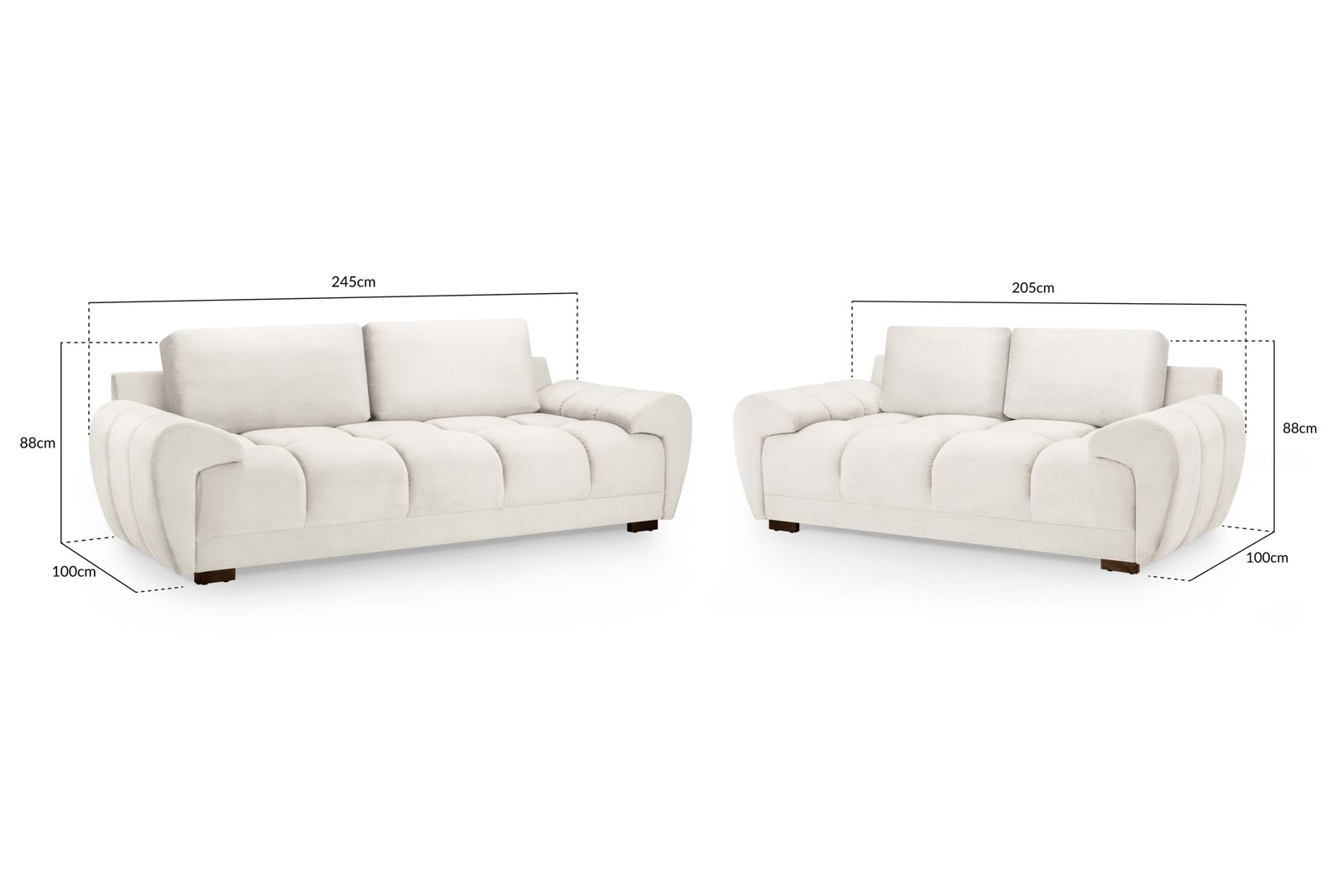 Azzuro Sofa 3+2 Set - Image 3