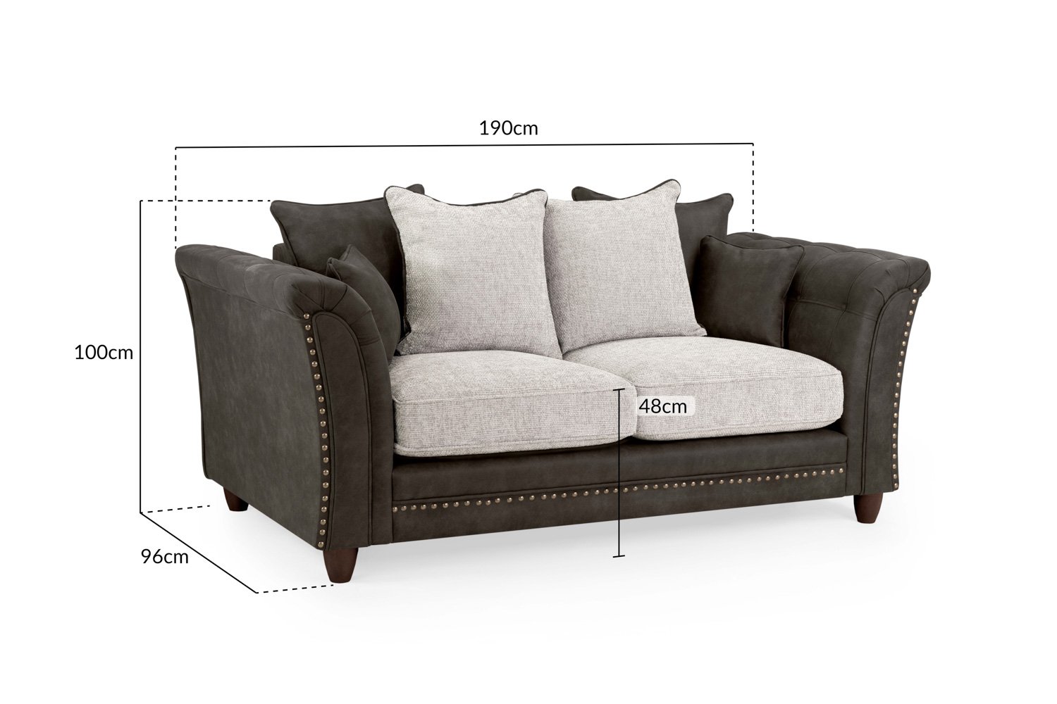 Bella Sofa 2 Seater - Image 2