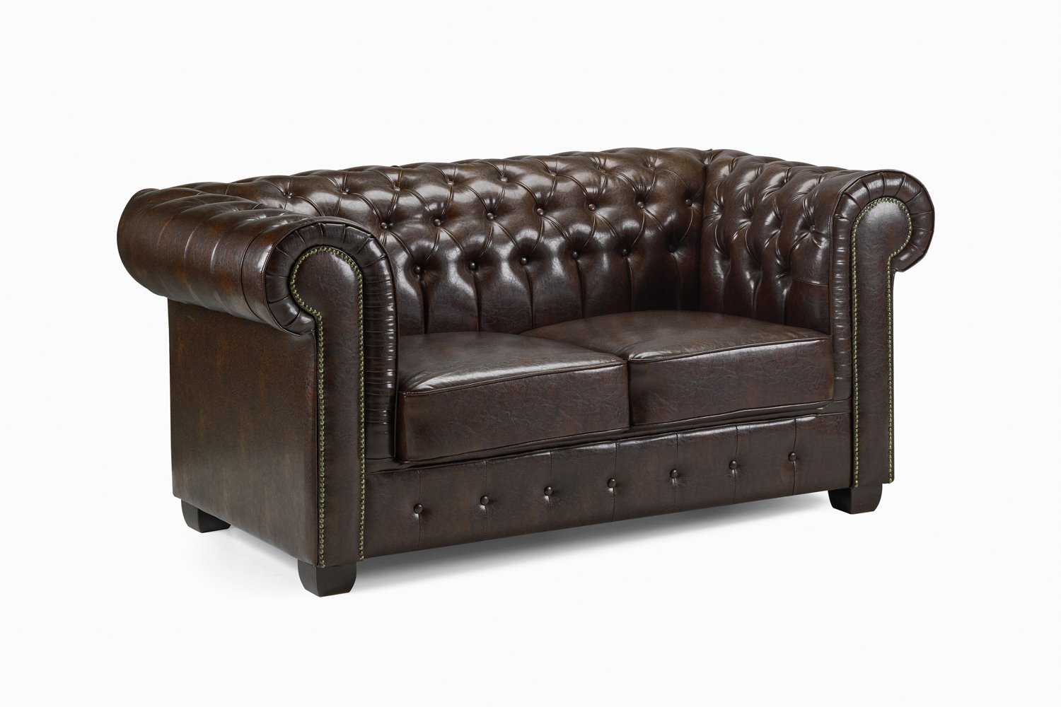 Chesterfield Sofa 2 Seater - Image 2