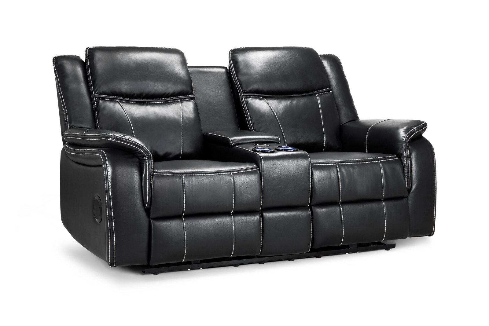 Galaxy Tech Recliner Sofa 2 Seater