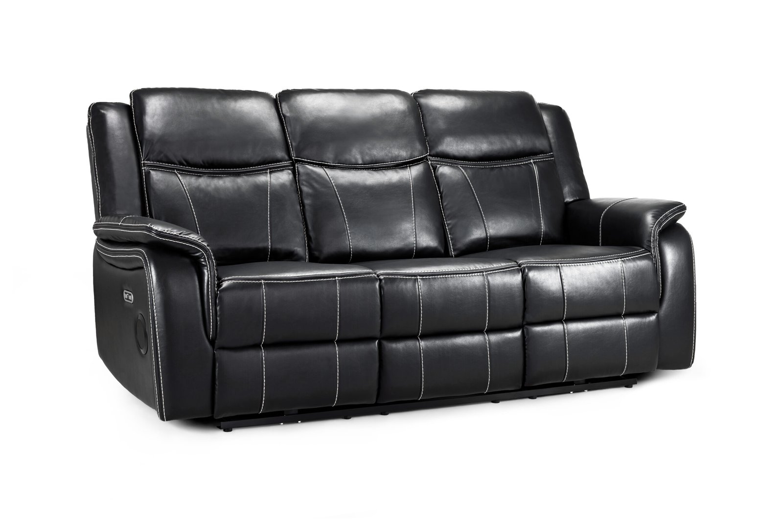 Galaxy Tech Recliner Sofa 3 Seater