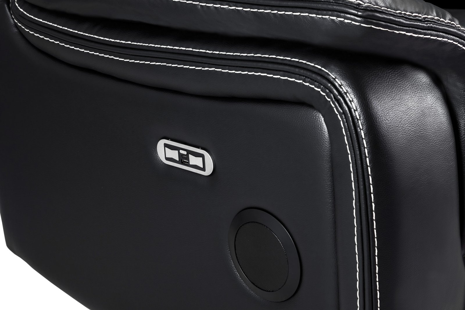 Galaxy Tech Recliner Sofa 3 Seater - Image 4