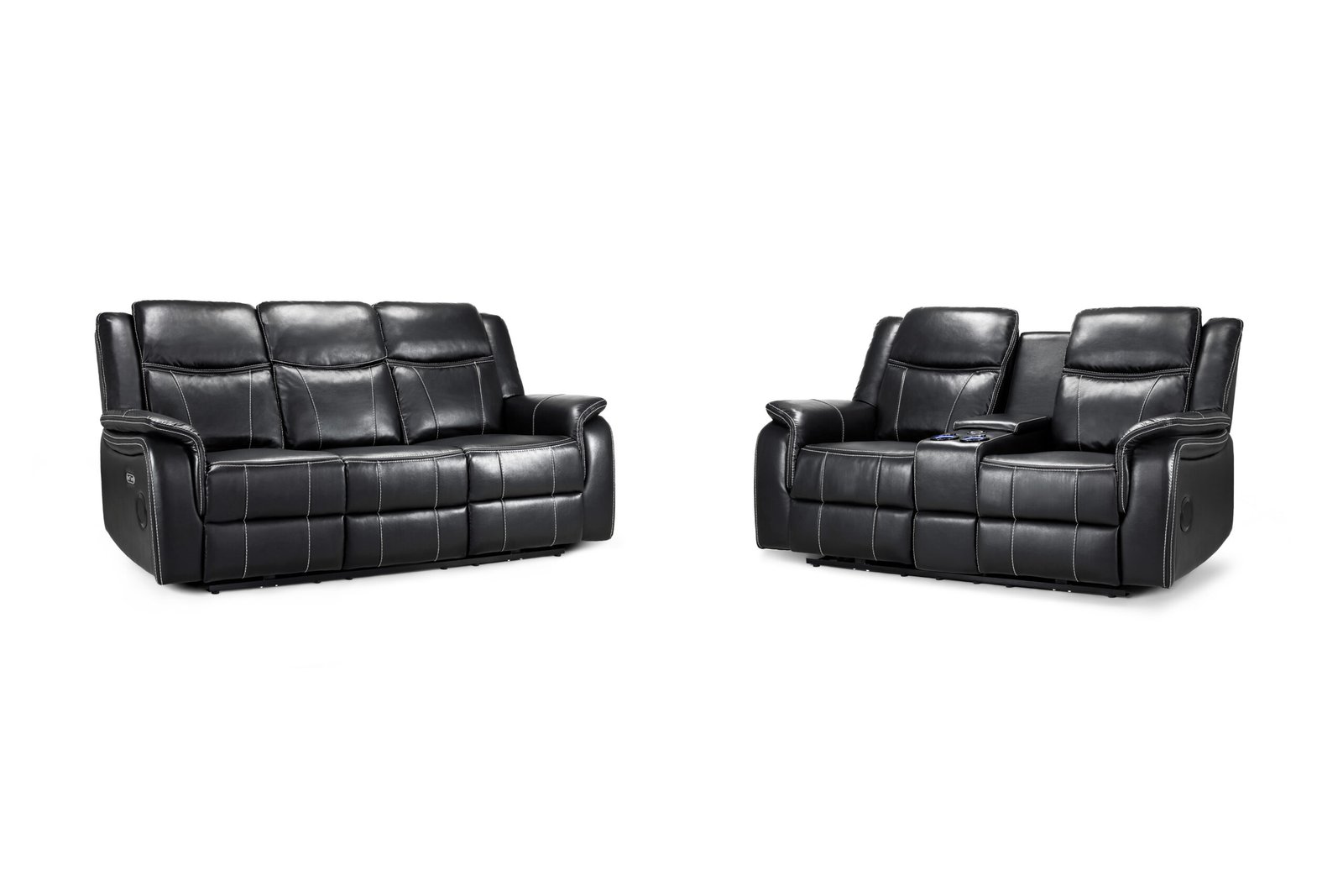 Galaxy Tech Recliner Sofa 3+2 Set