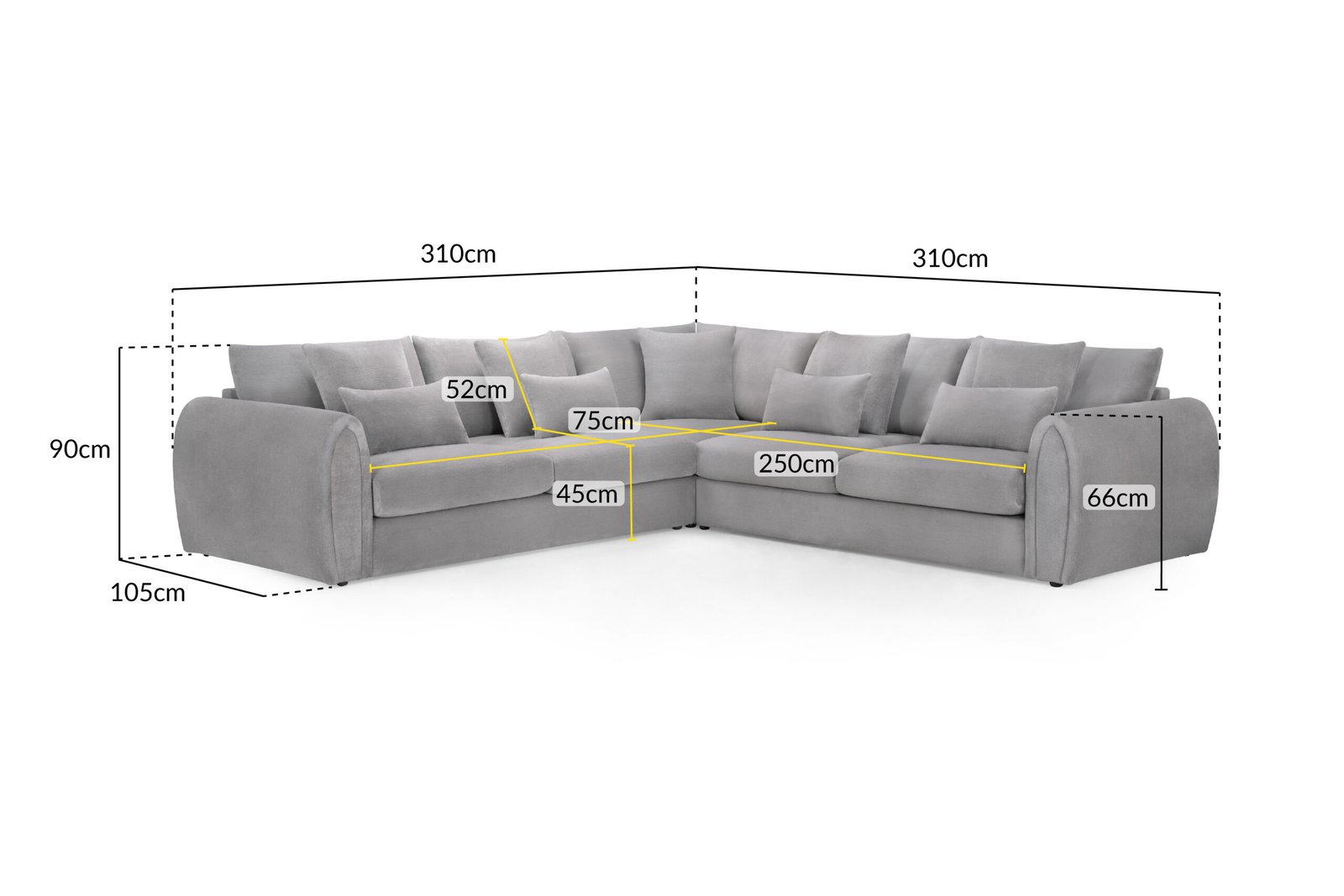 Mirabel Sofa Large Corner - Image 3
